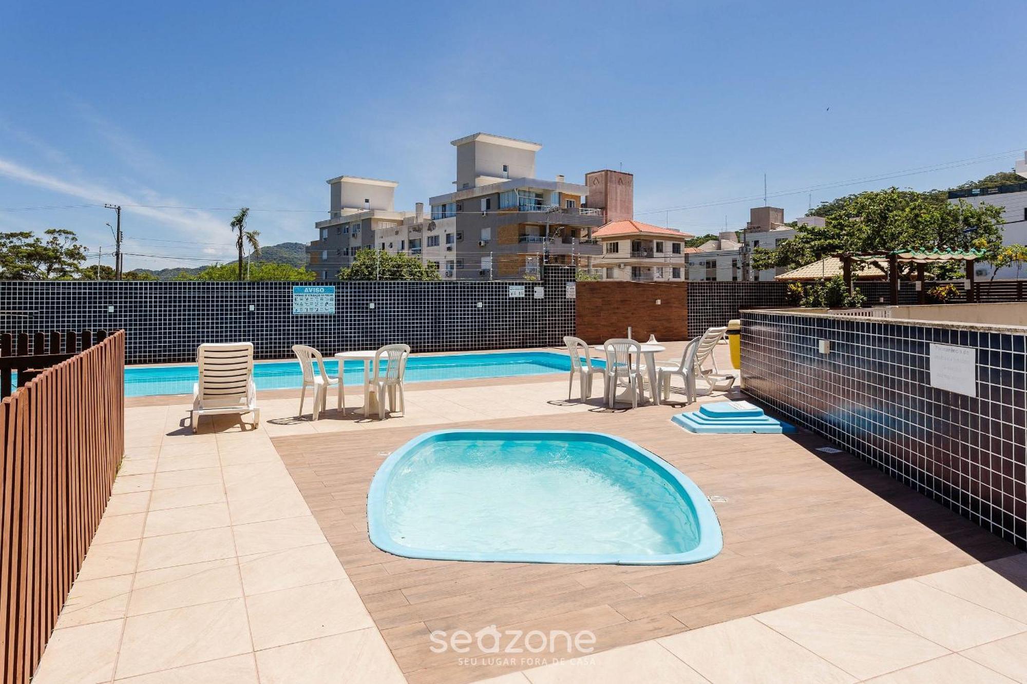 Apto Completo Em Cond. Com Piscina Cmc101 Florianópolis Exterior foto