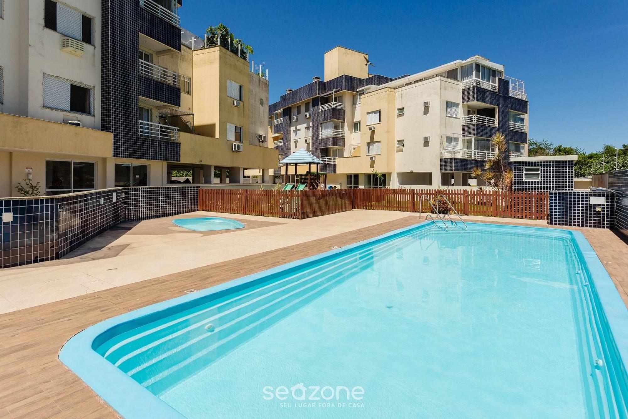 Apto Completo Em Cond. Com Piscina Cmc101 Florianópolis Exterior foto